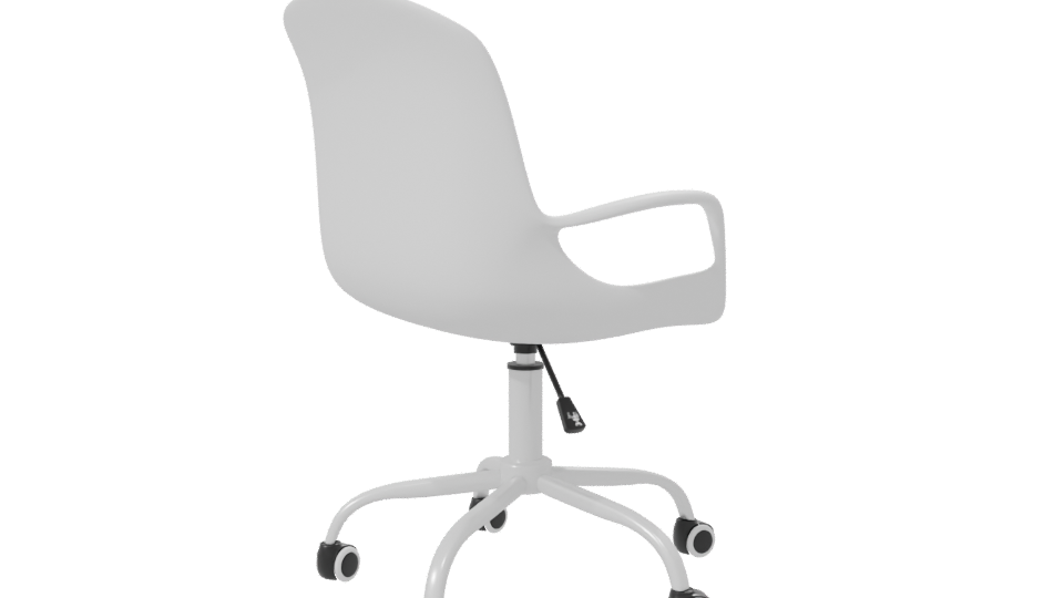 Sleek Modern Office Chair 3D - Professional 3D Model Render 7