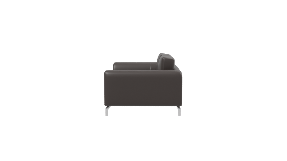Sleek Modern Sofa 3D Model - Professional 3D Model Render 2