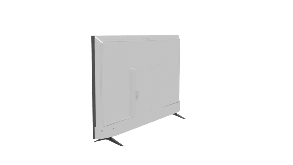 Sleek Modern TV Display Model - Professional 3D Model Render 3