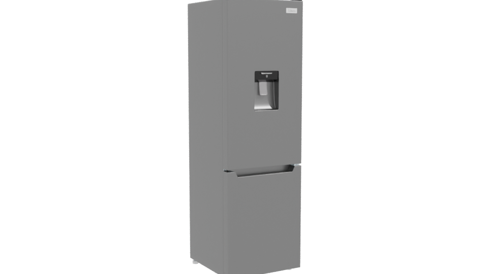 Sleek Stainless Steel Refrigerator 3D Model - Professional 3D Model Render 10