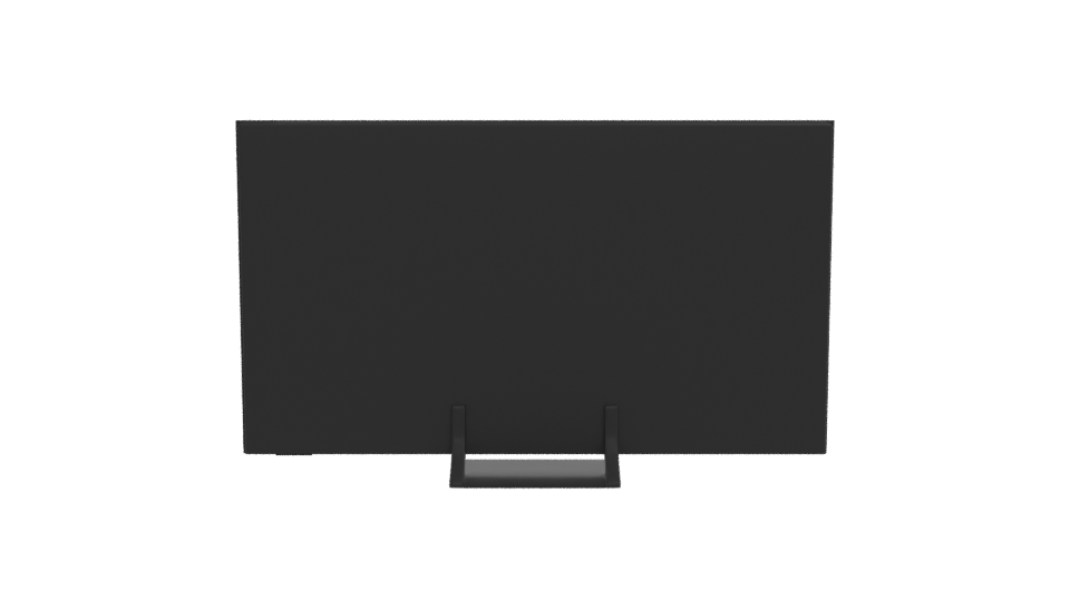 Sleek Modern Television Model - Professional 3D Model Render 5