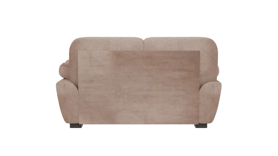 Stylish Contemporary Fabric Sofa 3D Model - Professional 3D Model Render 5