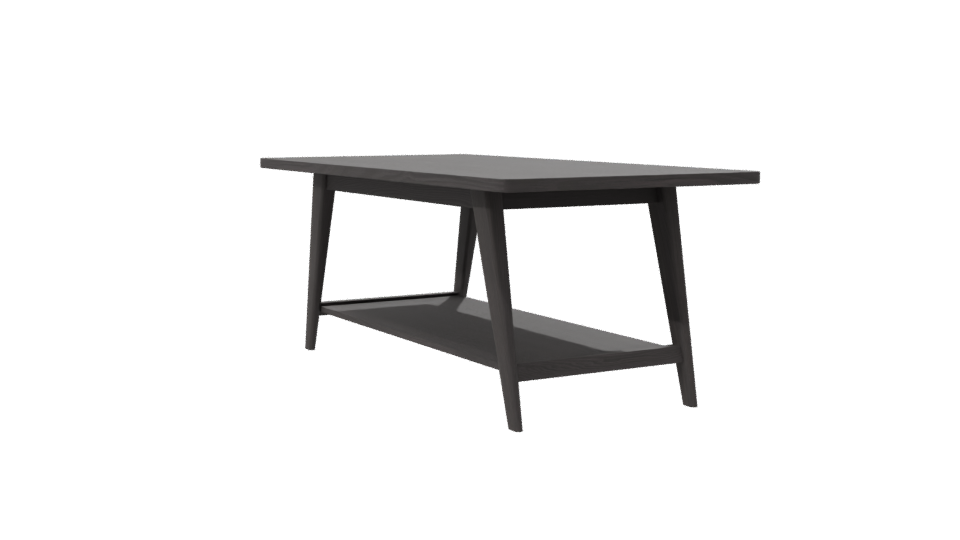 Stylish Coffee Table 3D Model - Professional 3D Model Render 7