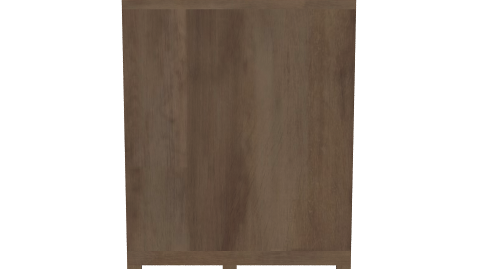 Stylish Wooden Wardrobe 3D Model - Professional 3D Model Render 5