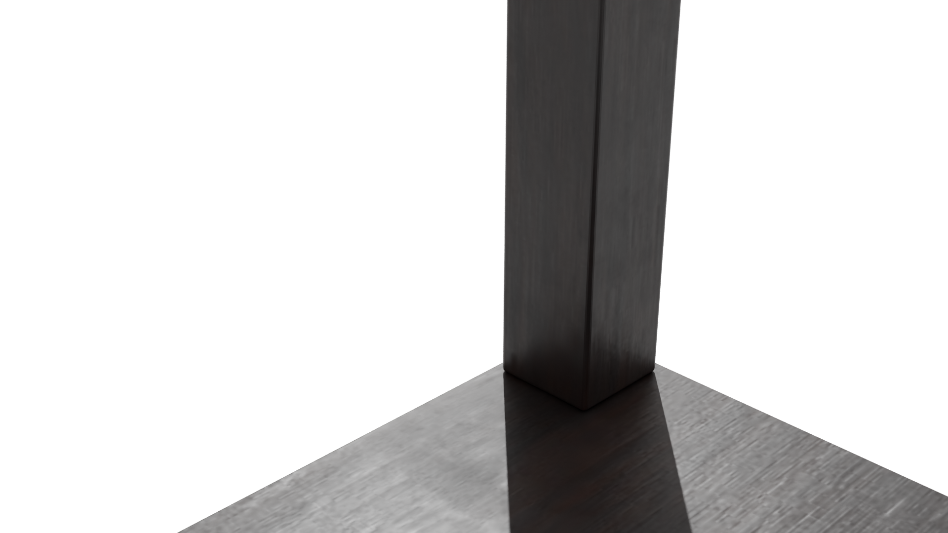 Elegant Wooden Side Table Model - Professional 3D Model Render 6