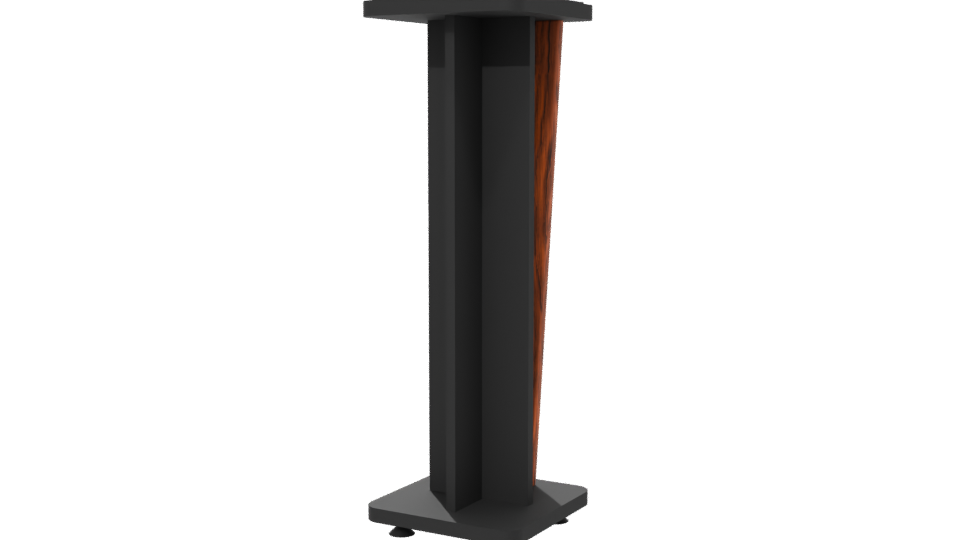 Stylish Wooden Podium Model 3D - Professional 3D Model Render 6