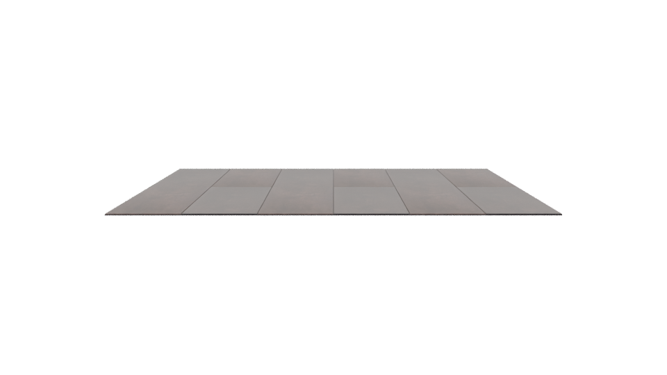Stylish Metallic Plank 3D Model - Professional 3D Model Render 2