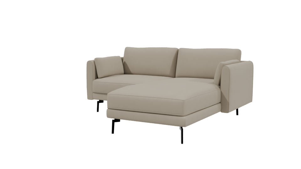 Chic Modular Sofa 3D Model - Professional 3D Model Render 3
