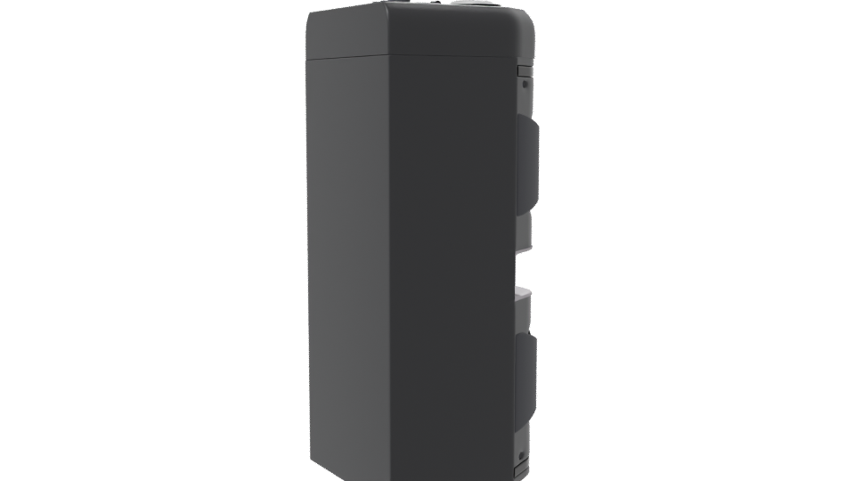 LED Party Speaker 3D Model - Professional 3D Model Render 7