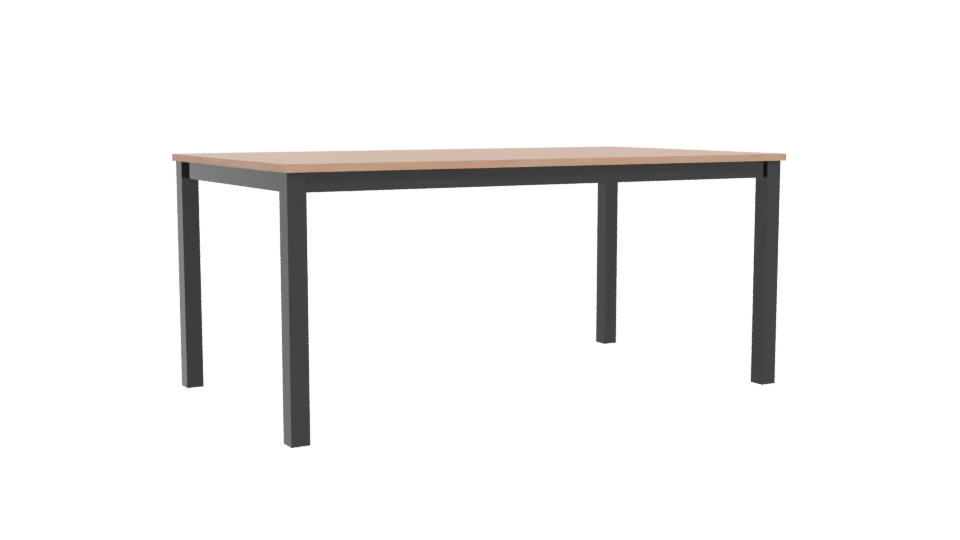 Minimalist Wooden Table 3D Model - Professional 3D Model Render 10