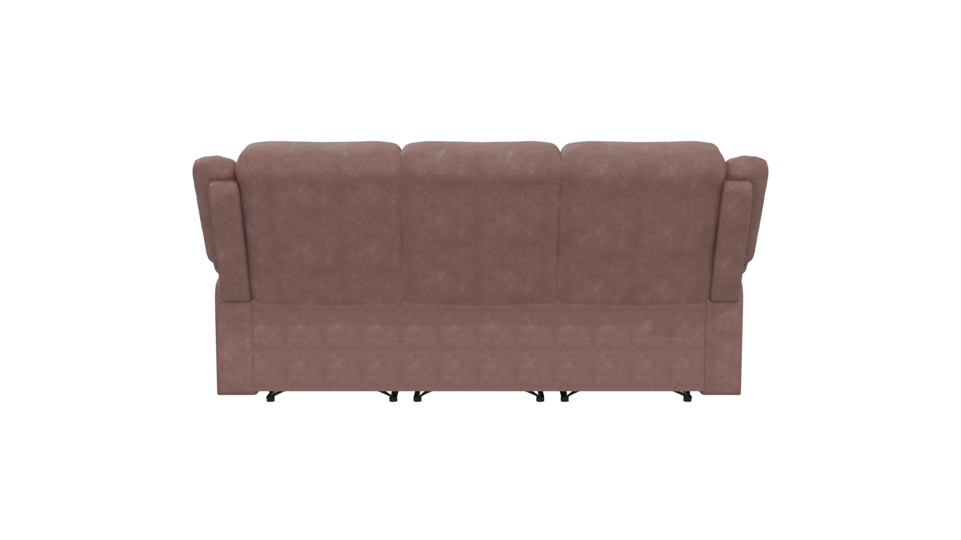 Contemporary Reclining Sofa Model - Professional 3D Model Render 5