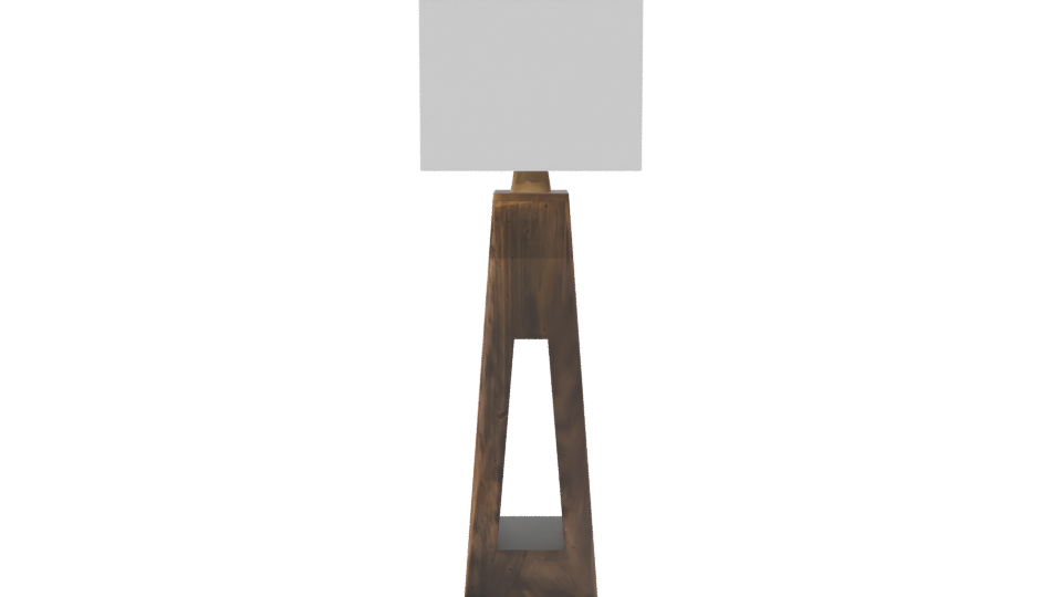 Minimalist Table Lamp 3D Model - Professional 3D Model Render 2