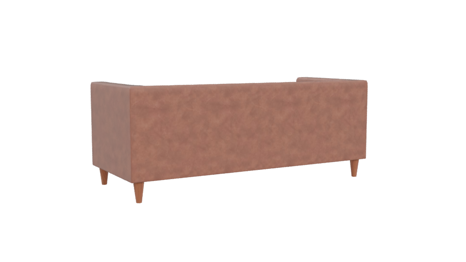 Brescia Tabacco Modern Sofa 3D - Professional 3D Model Render 4