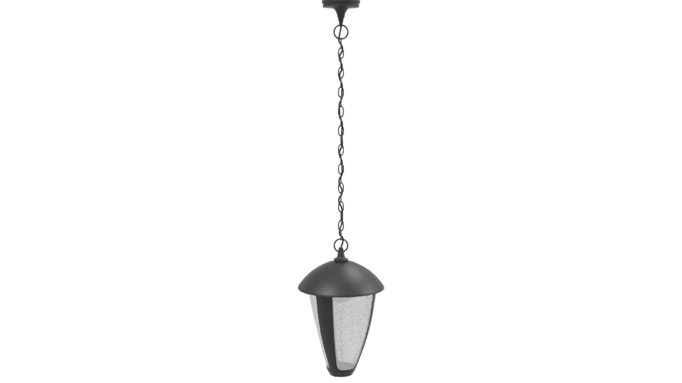 Hanging Outdoor Lantern Model - Professional 3D Model Render 2