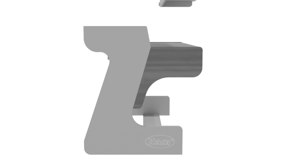 Minimalist Office Desk Model - Professional 3D Model Render 8