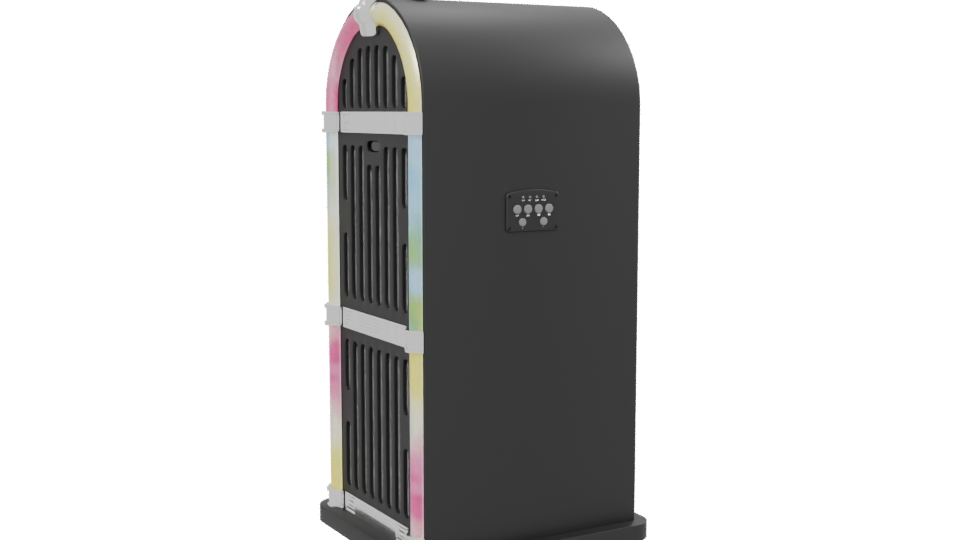 Colorful Interactive Playgate Model - Professional 3D Model Render 13