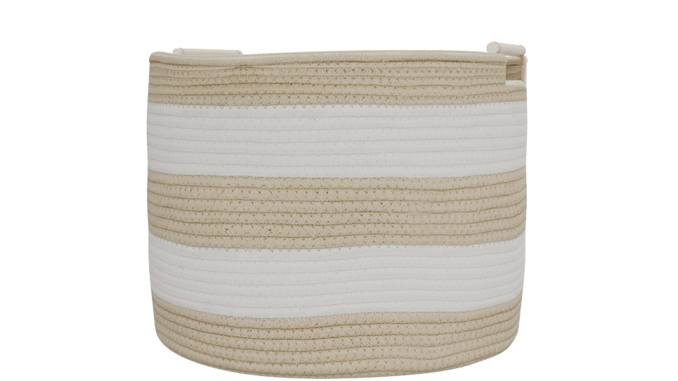 Stylish Woven Storage Basket 3D Model - Professional 3D Model Render 12
