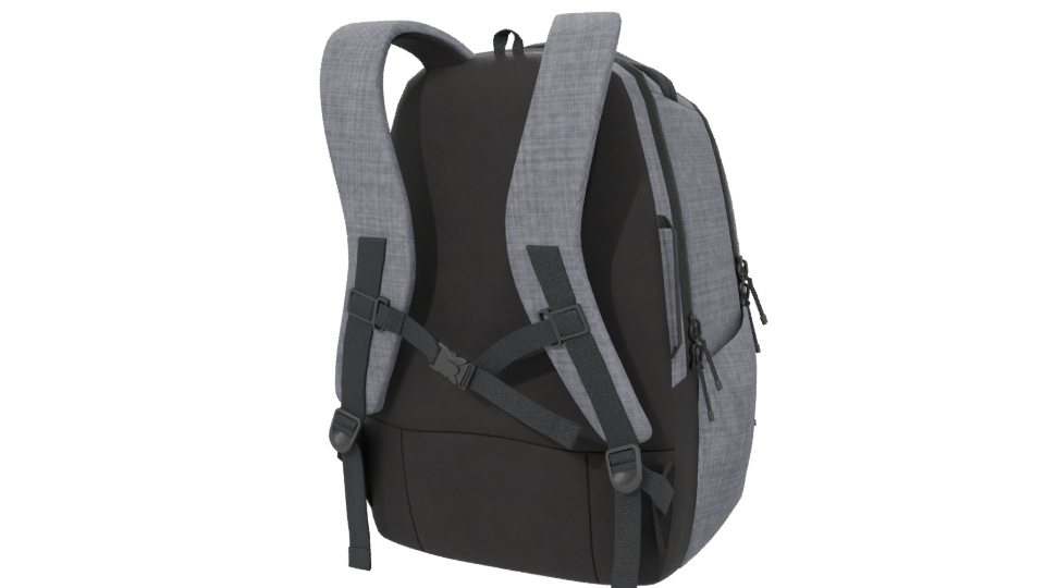 Stylish Casual Backpack Model - Professional 3D Model Render 6