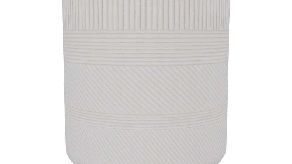 Stylish Ceramic Planter Model - Professional 3D Model Render 13