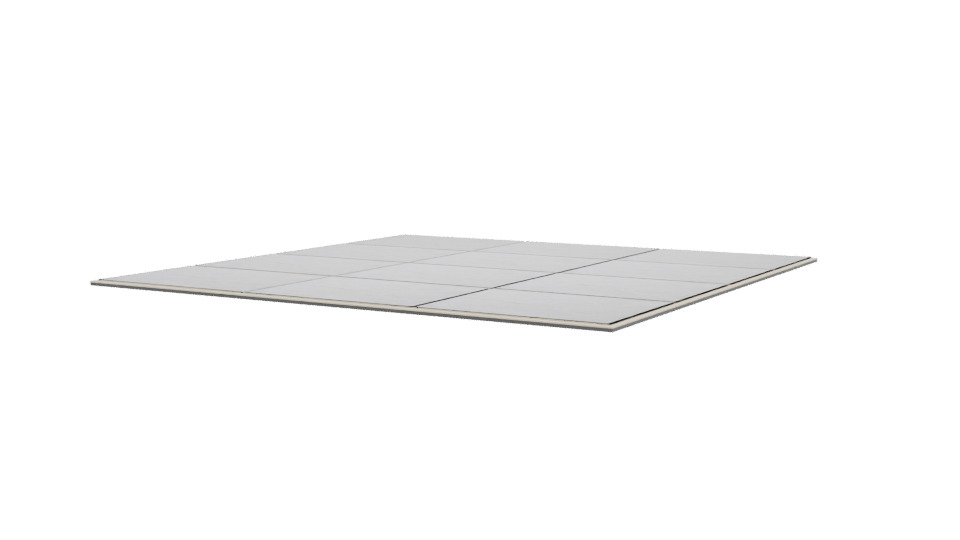 Elegant White Tile Floor 3D - Professional 3D Model Render 9