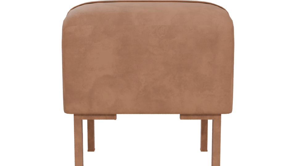 Stylish Fabric Armchair Model - Professional 3D Model Render 5