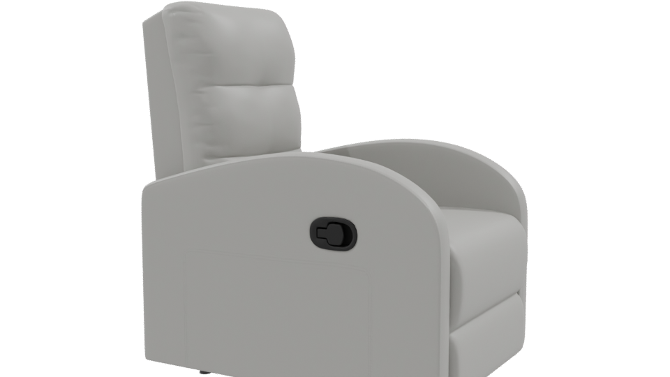 Contemporary Reclining Chair 3D - Professional 3D Model Render 9