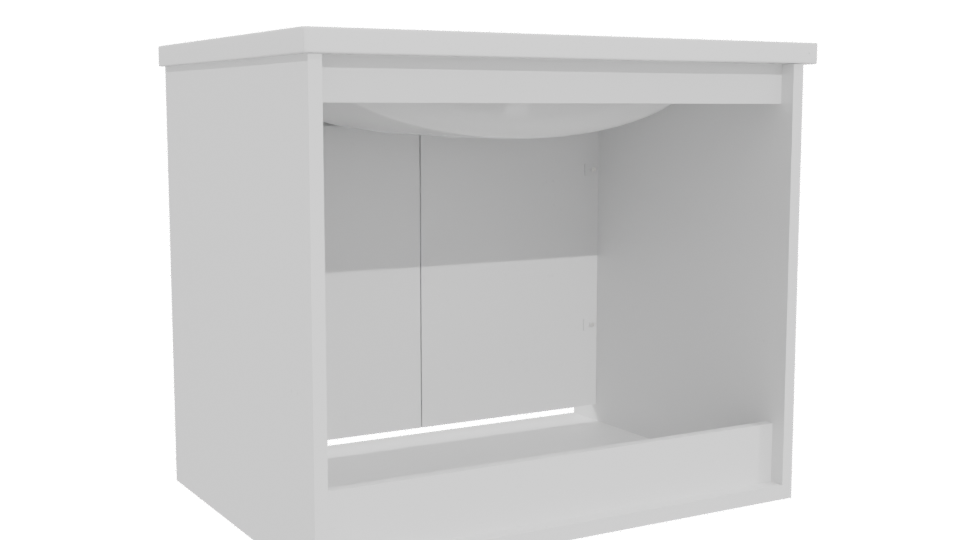 Stylish Modern Storage Box - Professional 3D Model Render 4