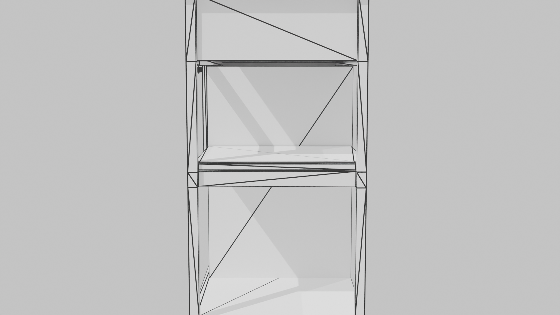 Modern Kitchen Cart Model 3D - Professional 3D Model Render 13