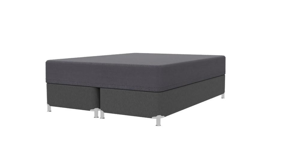 Stylish Modern Bed 3D Model - Professional 3D Model Render 6