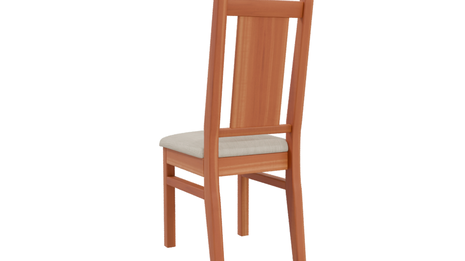 Wooden Chair Model 323e7907 - Professional 3D Model Render 4