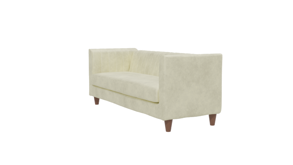 Stylish Modern Fabric Sofa 3D - Professional 3D Model Render 13