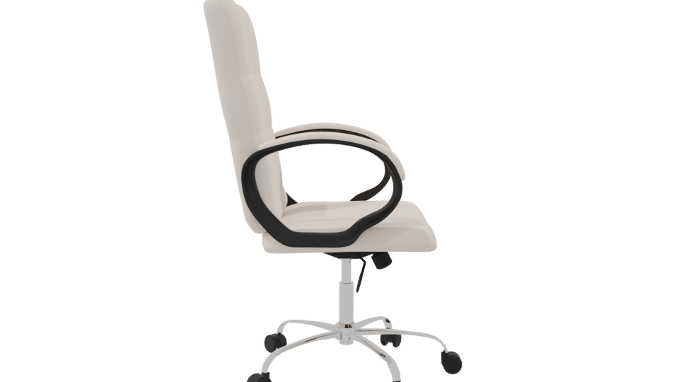 Elegant Modern Office Chair 3D - Professional 3D Model Render 8