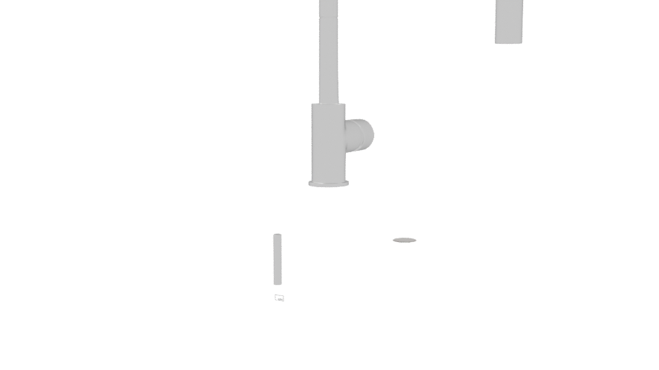 Modern Kitchen Faucet 3D Model - Professional 3D Model Render 9