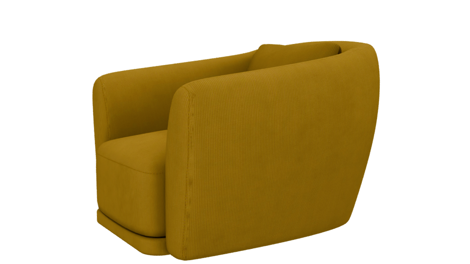 Stylish Modern Armchair 3D Model - Professional 3D Model Render 13