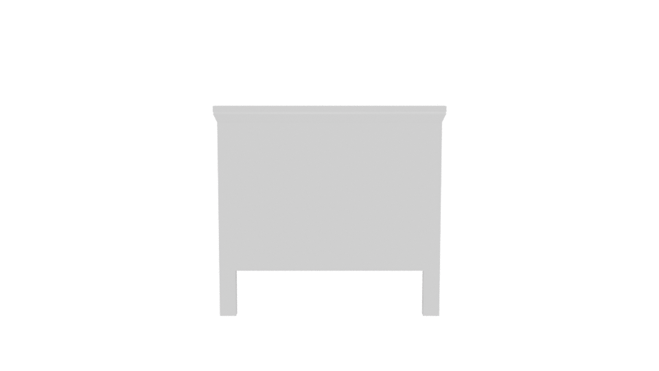 Elegant Bedroom Bed 3D Model - Professional 3D Model Render 5