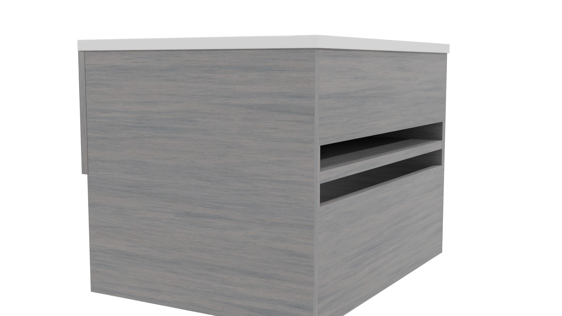 Minimalist Bathroom Vanity 3D Model - Professional 3D Model Render 3