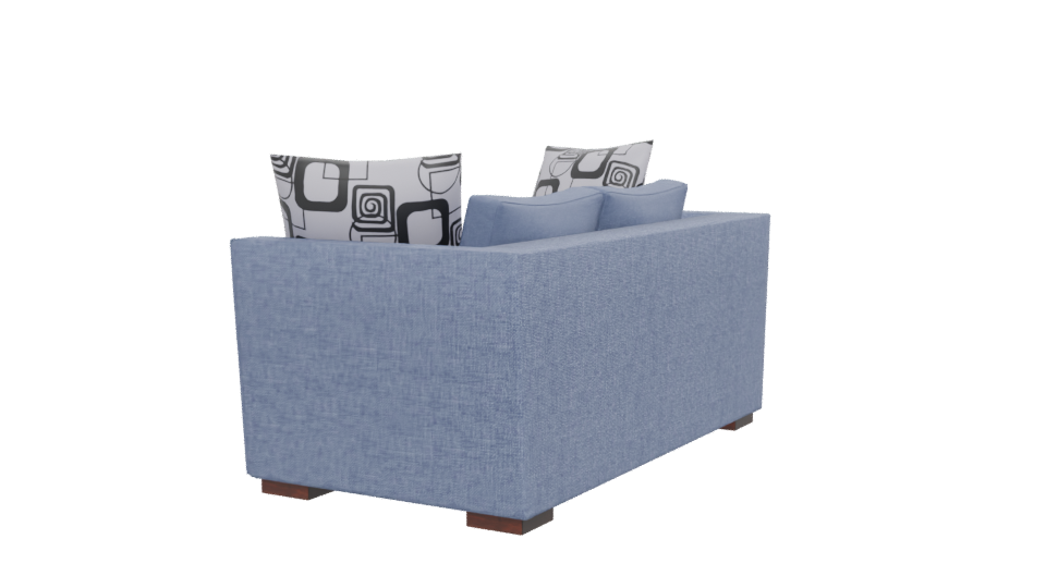 Stylish Fabric Sofa Model 3D - Professional 3D Model Render 12