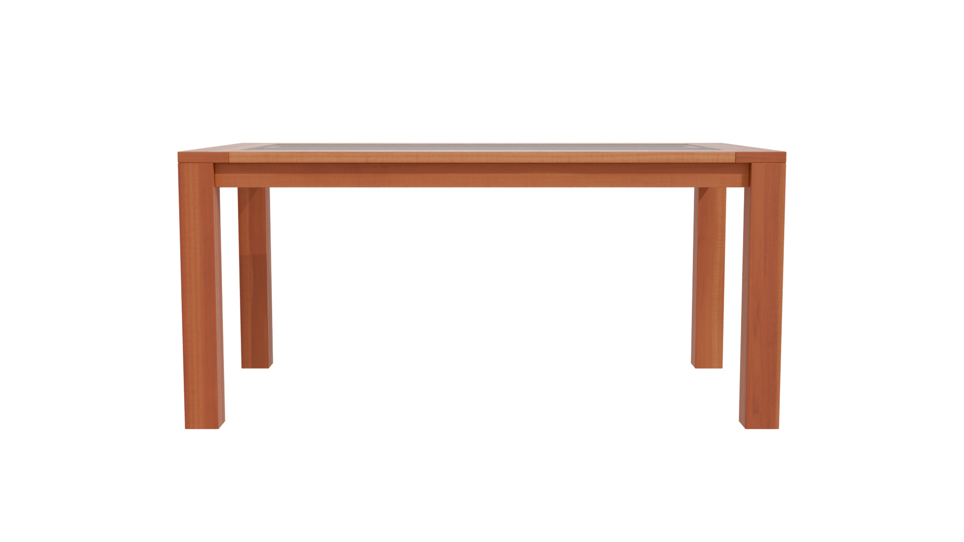 Stylish Wooden Dining Table 3D Model - Professional 3D Model Render 11