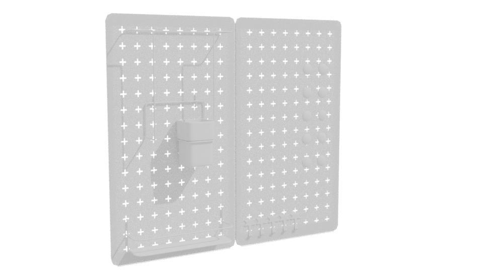 Stylized Low-Poly Door Model - Professional 3D Model Render 10