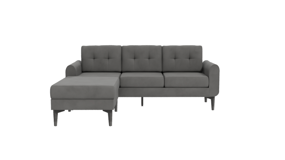 Stylish Modular Sofa 3D Model - Professional 3D Model Render 11