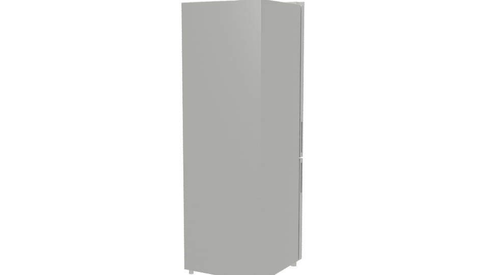 Sleek Modern Refrigerator Model - Professional 3D Model Render 6