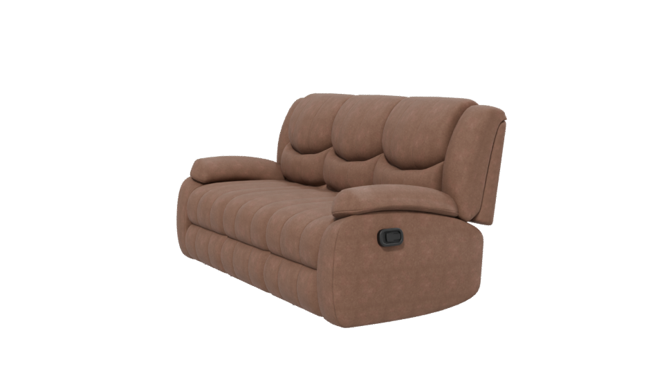 Cozy Fabric Sofa 3D Model - Professional 3D Model Render 13