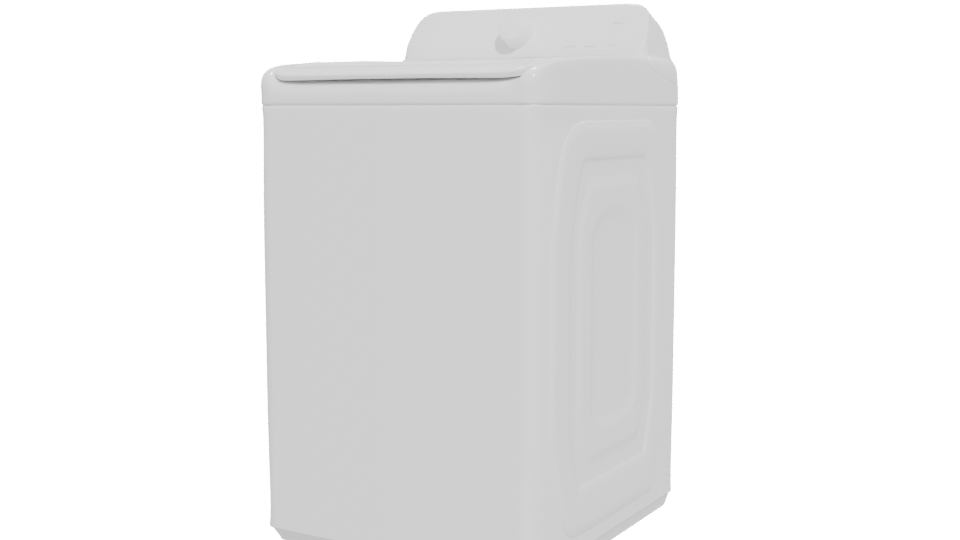 Top-Loading Washing Machine 3D Model - Professional 3D Model Render 12