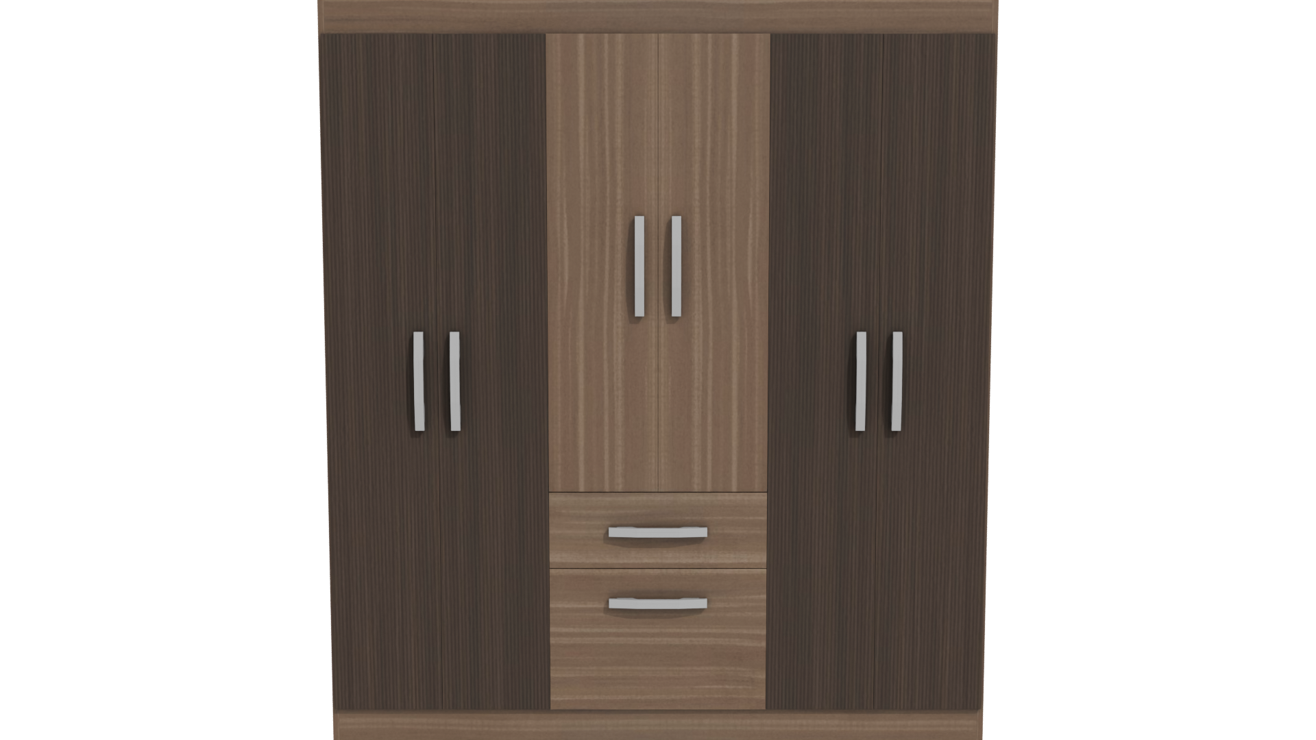 Stylish Wooden Cabinet 3D Model - Professional 3D Model Render 11