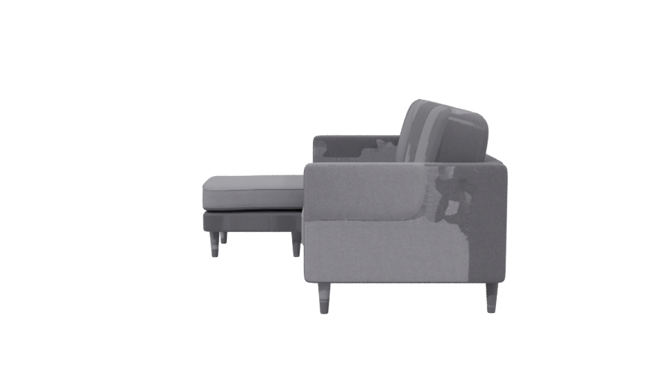 Stylish Modern Sofa 3D Model - Professional 3D Model Render 2