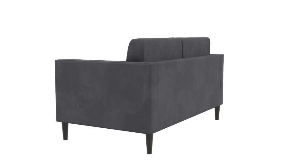 Stylish Fabric Sofa 3D Model - Professional 3D Model Render 3