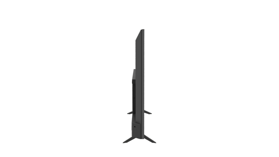 Sleek Modern Television Model - Professional 3D Model Render 8