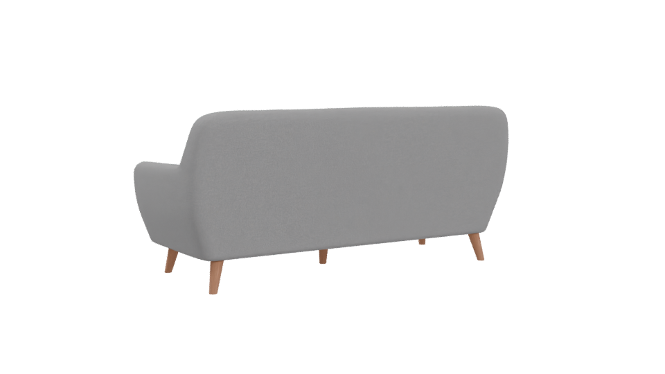 Stylish Modern Sofa Model 3D - Professional 3D Model Render 4