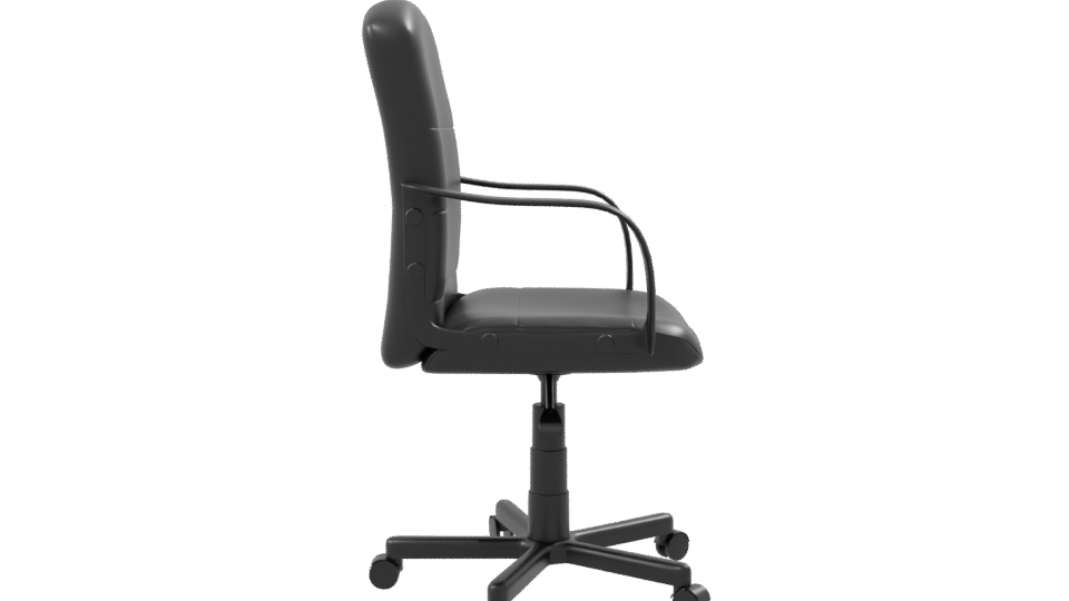 Stylish Modern Office Chair 3D - Professional 3D Model Render 8