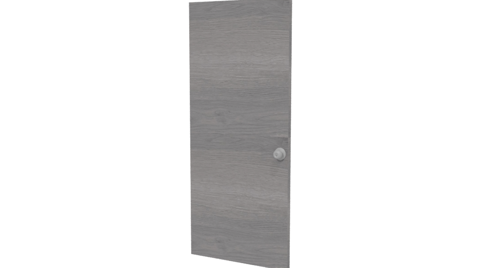 Sleek Modern Door 3D Model - Professional 3D Model Render 6